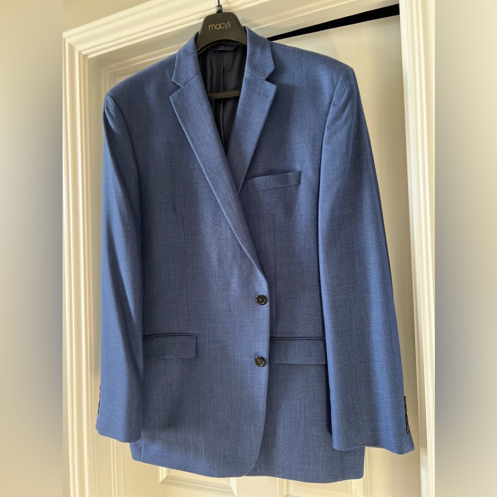 Ralph Lauren Blue Modern Fit Sport Coat
